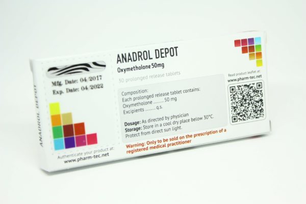 Anadrol Depot (Pharm Tec) (30 Tabletten x 10mg) – Bild 2