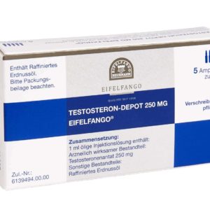 Testosteron Depot 250 (Eifelfango) (5 Ampullen x 250mg)