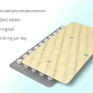 Turinabol (Chlorodehydromethyltestosterone) (Cygnus) (100 Tablets x 10 mg)