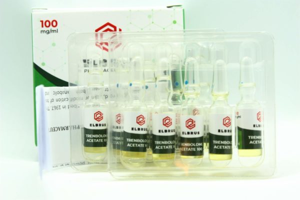 Trenbolone Acetate (Elbrus Pharmaceuticals) (10 Phiolen x 100mg) – Bild 2