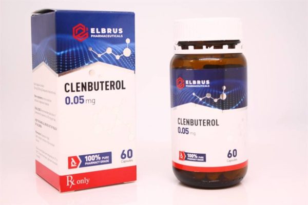 Clenbuterol (Elbrus Pharma) (60 Kapseln x 0.05 mg) – Bild 2