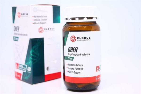 Dehydroepiandrosterone (DHEA) (Elbrus Pharma) (60 Kapseln x 25 mg)