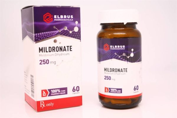 Mildronate (Mildronate Dihydrate) (Elbrus Pharma) (60 Kapseln x 250mg) – Bild 2