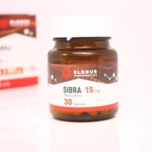 Sibra (Sibutramine) (Elbrus Pharma) (30 Kapseln x 15mg)