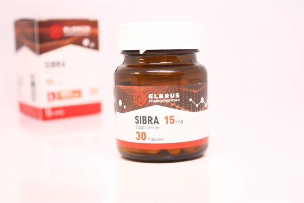 Sibra (Sibutramine) (Elbrus Pharma) (30 Kapseln x 15mg)