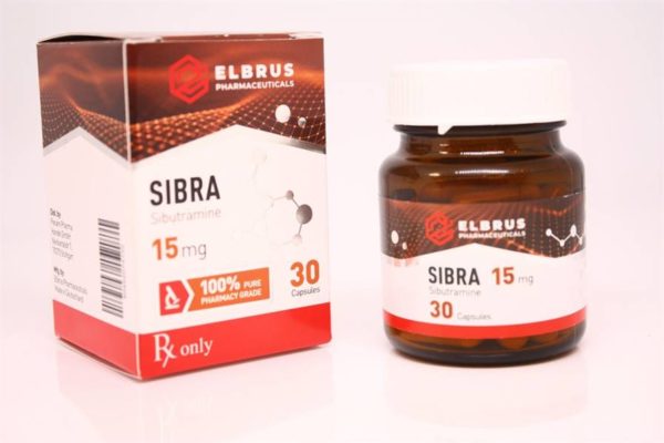 Sibra (Sibutramine) (Elbrus Pharma) (30 Kapseln x 15mg) – Bild 2