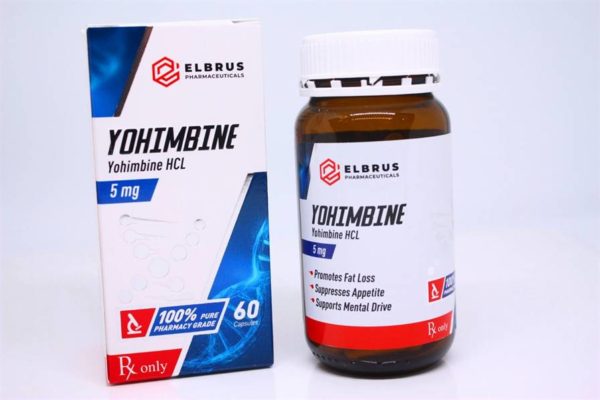 Yohimbine (Elbrus Pharma) (60 Kapseln x 5mg) – Bild 2