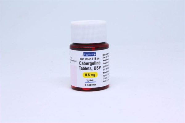 Cabergoline (Ingenus Pharma) (8 Tabletten x 0.5 mg)