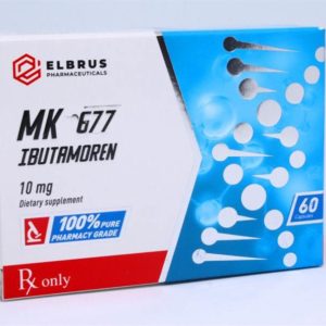 Ibutamoren (MK-677) (Elbrus Pharma) (60 Kapseln x 10 mg)