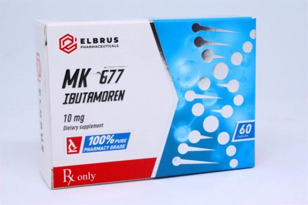 Ibutamoren (MK-677) (Elbrus Pharma) (60 Kapseln x 10 mg)