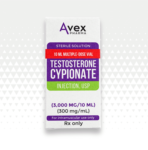 Testosterone Cypionate (Avex Pharma) (3000 mg)