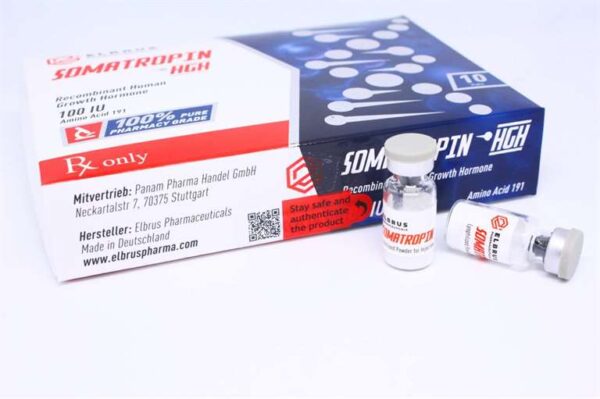 HGH (Somatropin) (Elbrus Pharma) (100 IU) – Bild 2