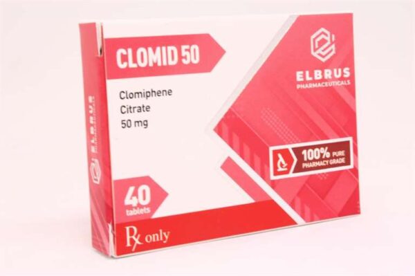 Clomiphene (Clomid) (Elbrus Pharma) (40 Tabletten x 50mg)