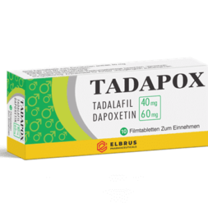 Tadapox (Tadalafil & Dapoxetin) (Elbrus Pharma) (10 Tabletten)
